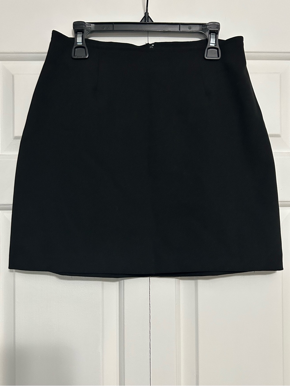 Vintage 90s XOXO Black Mini Skirt Size 3 Made in Mexico Label